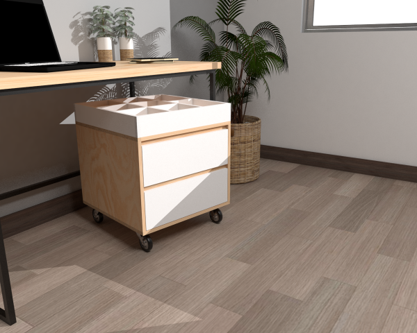 Carrito Archivador – Lamus Estudio de Mobiliario